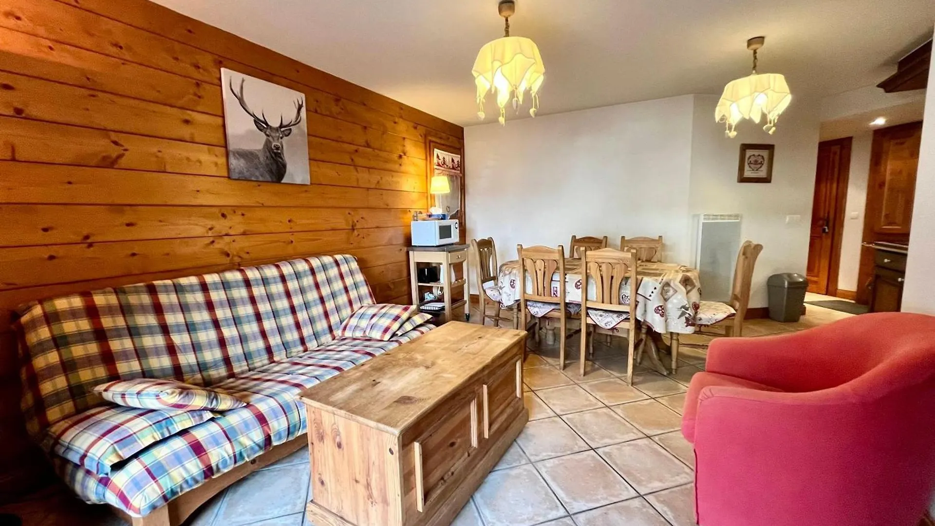 Charmant T3 De 51M² Avec Terrasse En Plein Centre De Samoens - Proche Commerces, Parking Prive - Fr-1-624-28 Apartman